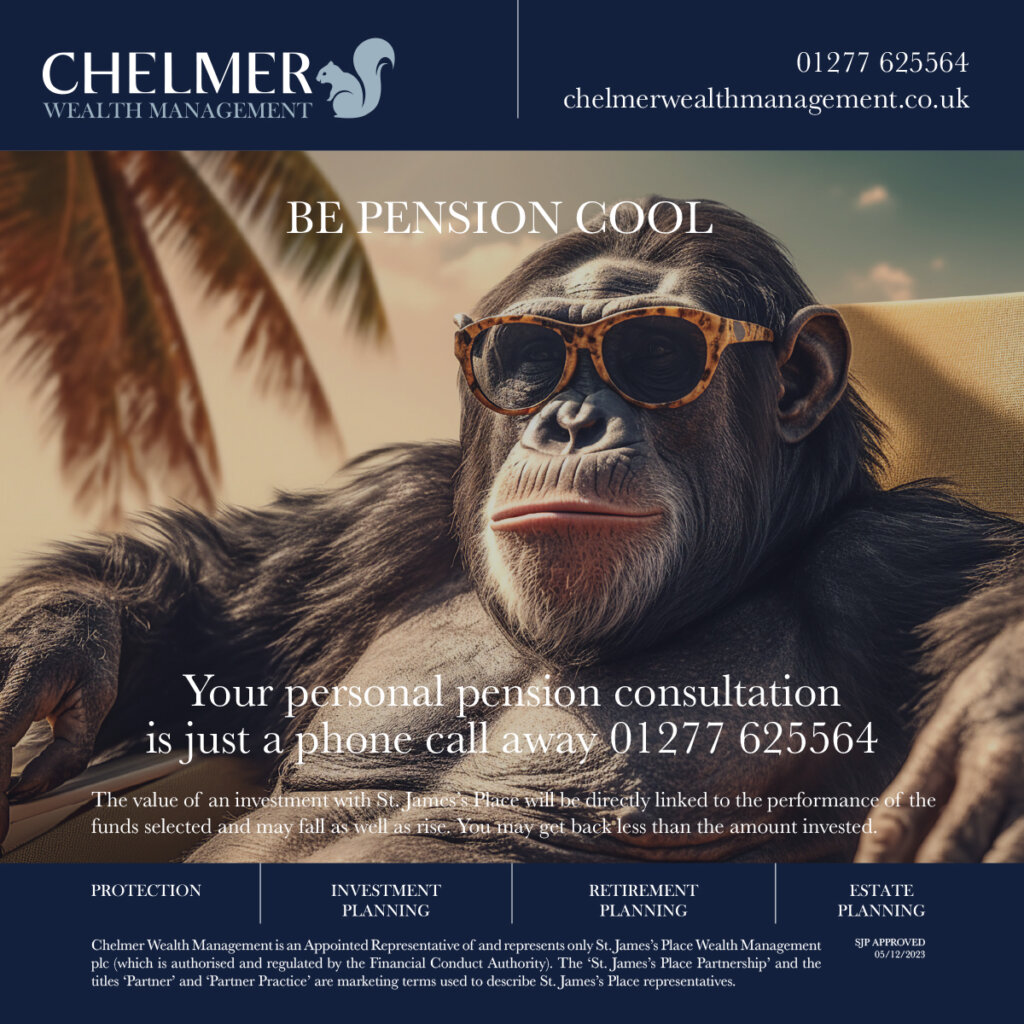 Mashuni designed social media ad for Chelmer Wealth Management